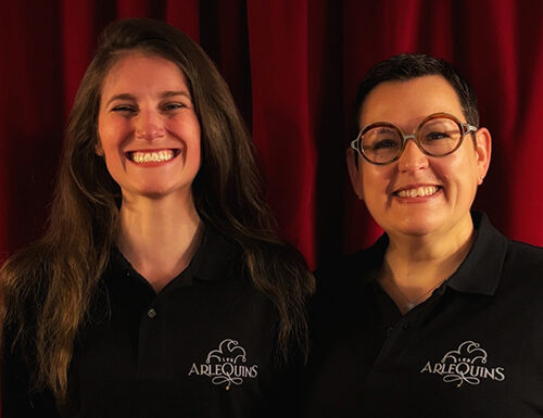 Lulu et Annick - Animatrices des ateliers de la belle étoile Deux animatrices des ateliers théâtre de la belle étoile.
