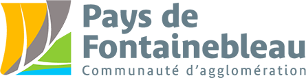 Logo - Pays de Fontainebleau Logotype de la communauté d'agglomération du pays de Fontainebleau.