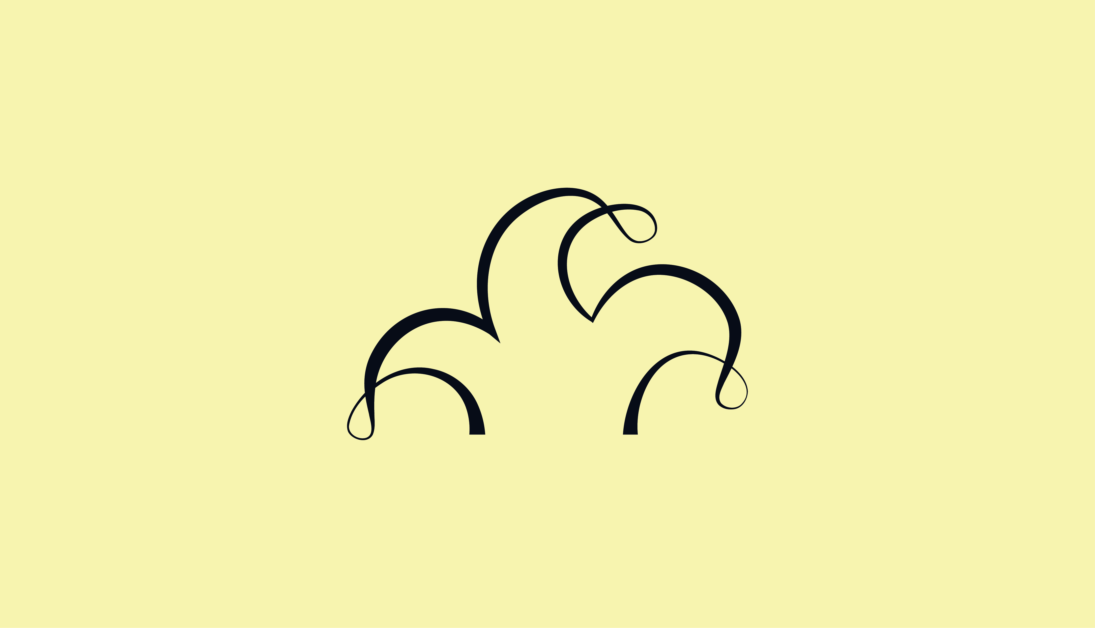 Sigle - Les Arlequins Sigle sur fond jaune Les Arlequins