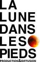 Logo - LA LUNE DANS LES PIEDS Logotype de LA LUNE DANS LES PIEDS.