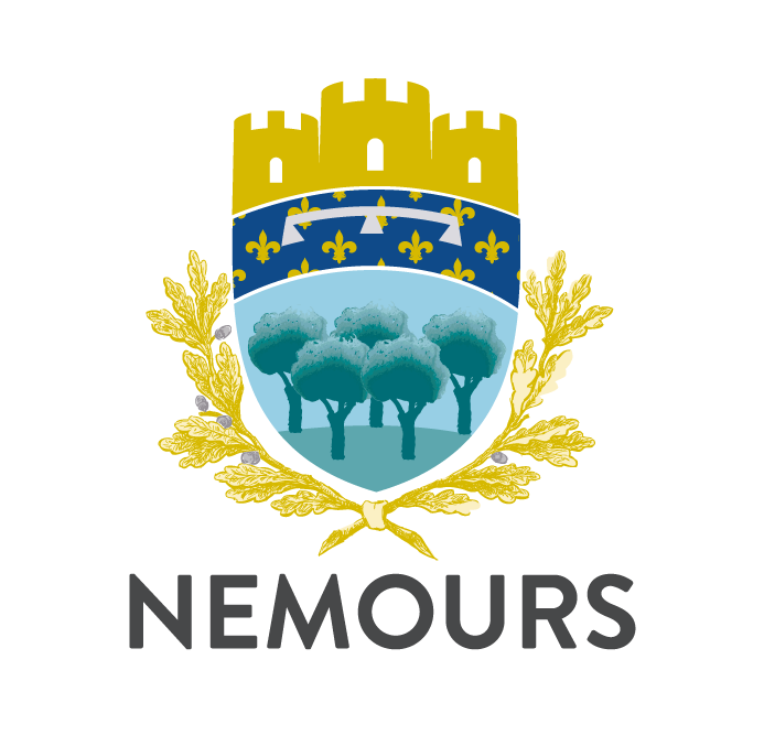 Logo - Ville de nemours Logotype de la ville de nemours.